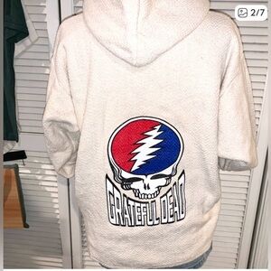 Grateful Dead Earth Ragz Hooded Poncho Large